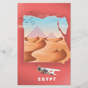 Egypt travel poster