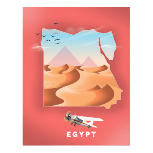 Egypt travel poster