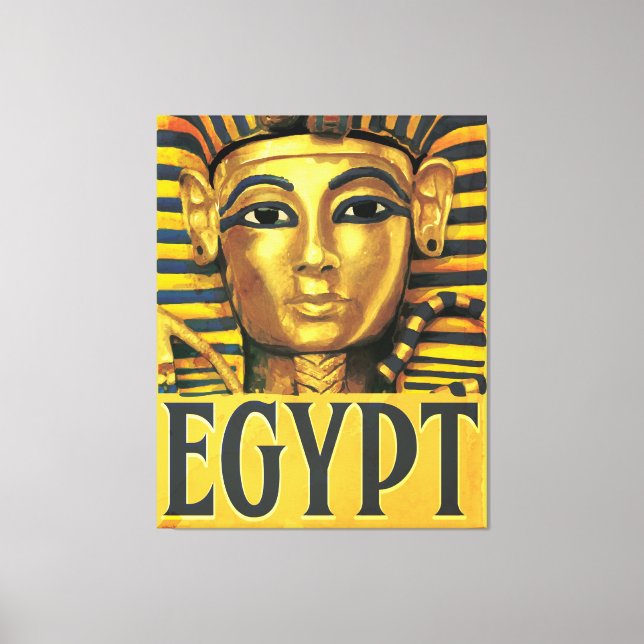 Egypt -Tutankhamun Canvas Print (Front)