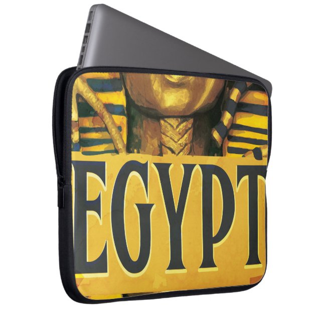 Egypt -Tutankhamun Laptop Sleeve (Front Right)