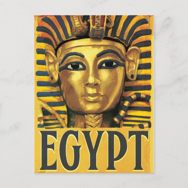 Egypt -Tutankhamun Postcard (Front)