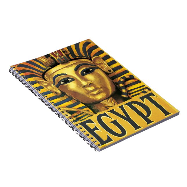 Egypt -Tutankhamun Spiral Notebook (Right Side)