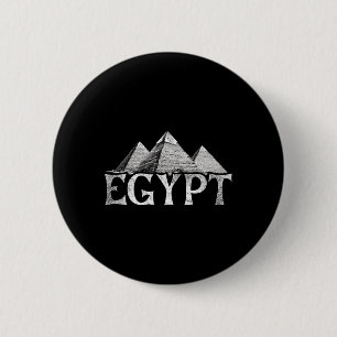 Egypt Vacation Travel Pyramids 6 Cm Round Badge