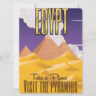 Egypt - Visit the Pyramids vacation poster