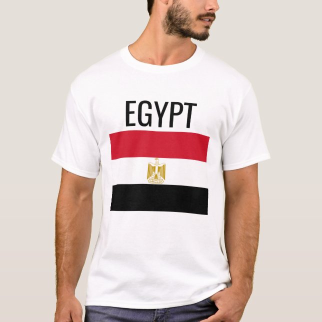 Egypt // World Country National Flag T-Shirt (Front)