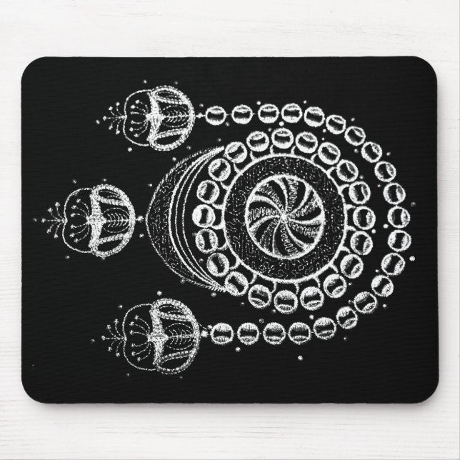 Egyptian Abaya Pattern Mouse Pad (Front)