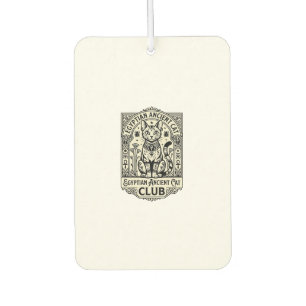 Egyptian Ancient Cat Funny Cat Graphic - Egyptian  Car Air Freshener