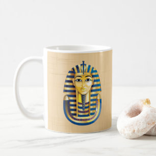 Egyptian Ancient Royal Golden Mask Coffee Mug