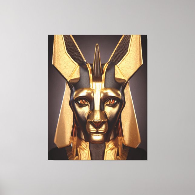 Egyptian Anubis Canvas Print Canvas Print (Front)