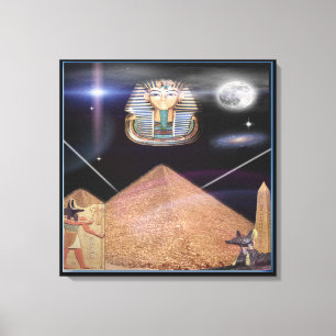 Egyptian art canvas print