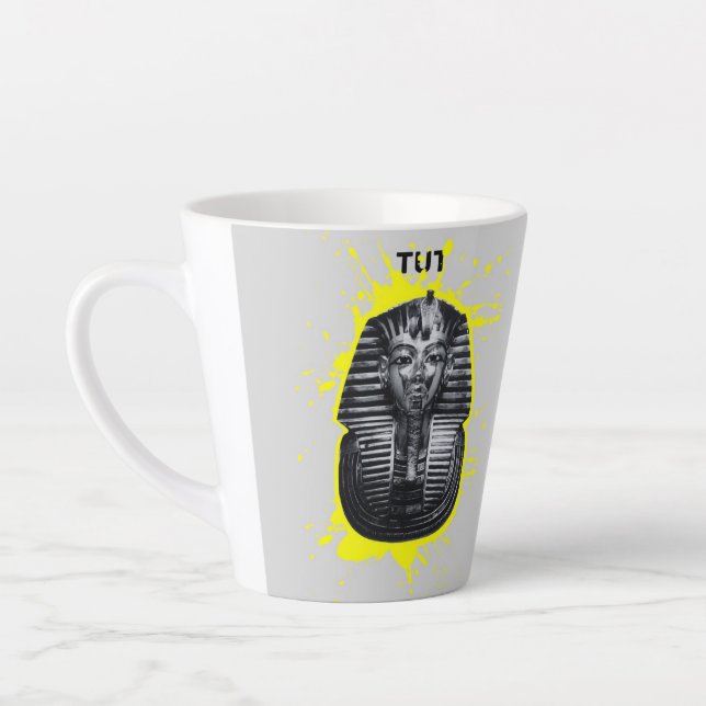 Egyptian art #civilization #Cairo  #GEM Latte Mug (Left)