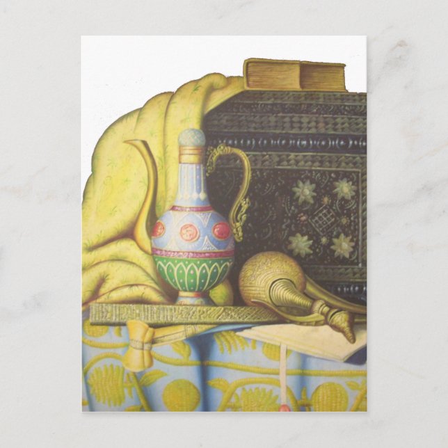 Egyptian Artefacts: Secrets of the Pharaohs Postcard (Front)