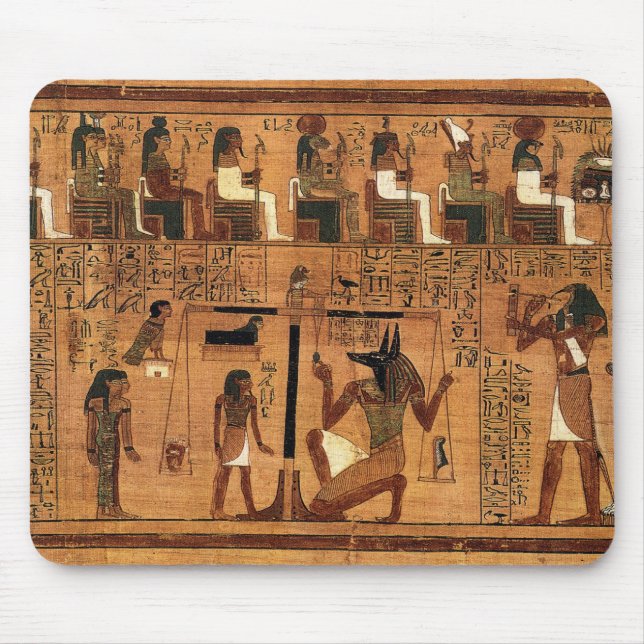 Egyptian books of the dead. mouse pad (Front)