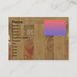Egyptian business card