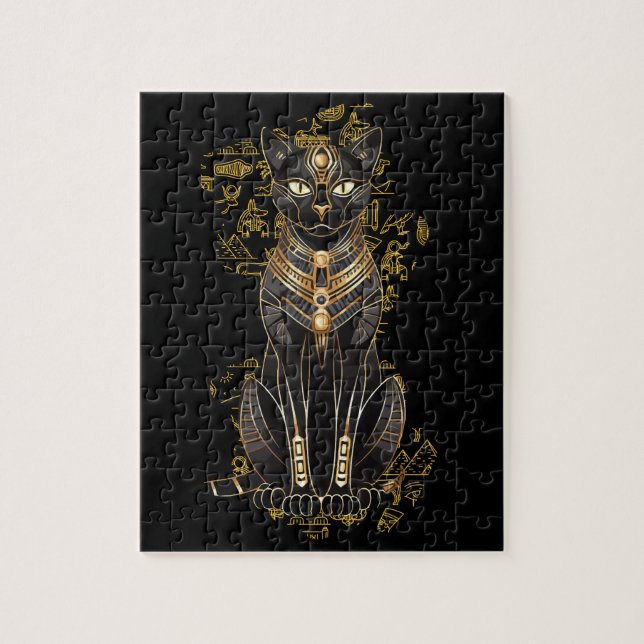 Egyptian Cat Puzzle (Vertical)