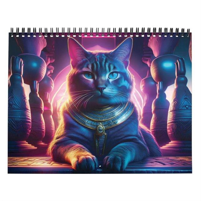 Egyptian Cats Calendar (Cover)