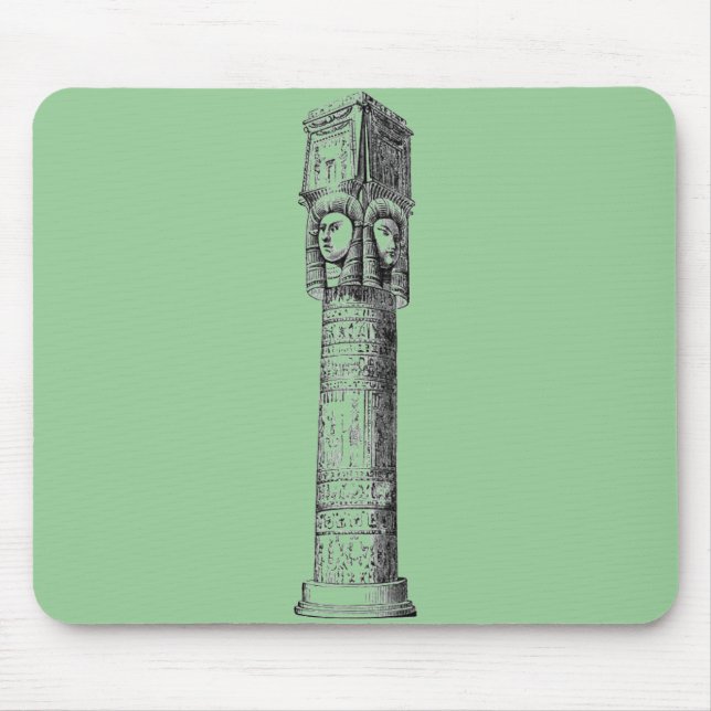 Egyptian Column Mouse Pad (Front)