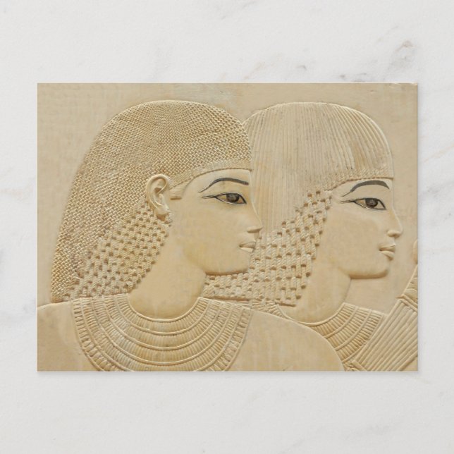Egyptian couple postcard (Front)