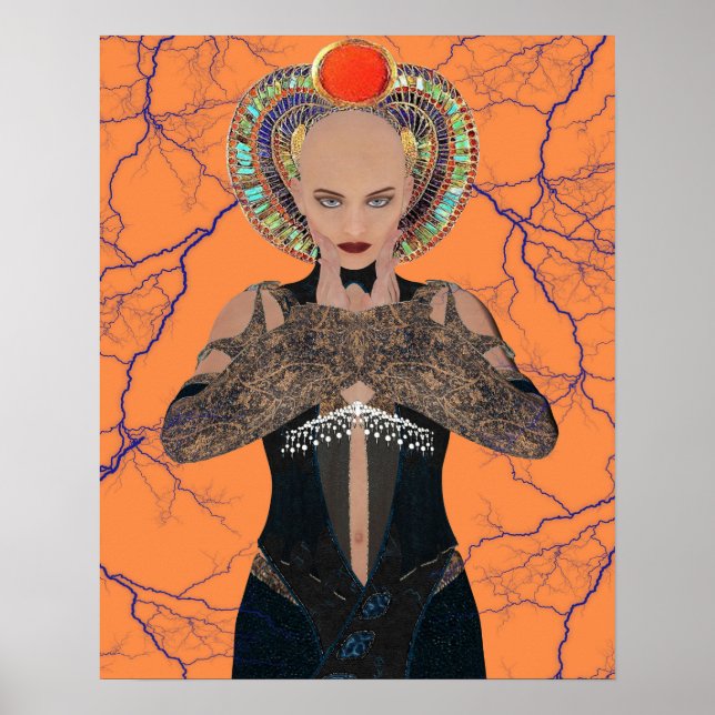 Egyptian Electric Magic Poster (Front)