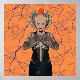 Egyptian Electric Magic Poster