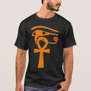 Egyptian Eye Of Horus Ankh Egypt Archaeologist T-Shirt