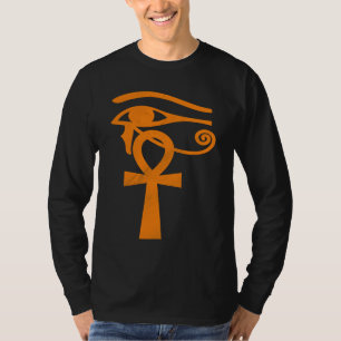 Egyptian Eye Of Horus Ankh Egypt Archaeologist T-Shirt