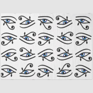 Egyptian Eye of Horus or wadjet Tissue Paper