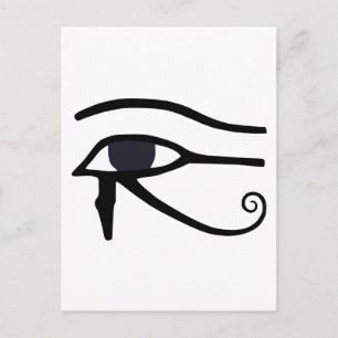 EGYPTIAN EYE OF HORUS POSTCARD
