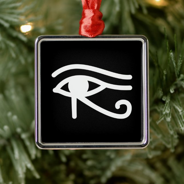 Egyptian Eye of Horus Symbol Metal Tree Decoration (Tree)