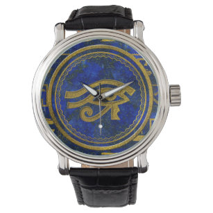Egyptian Eye of Horus - Wadjet Lapis Lazuli Watch