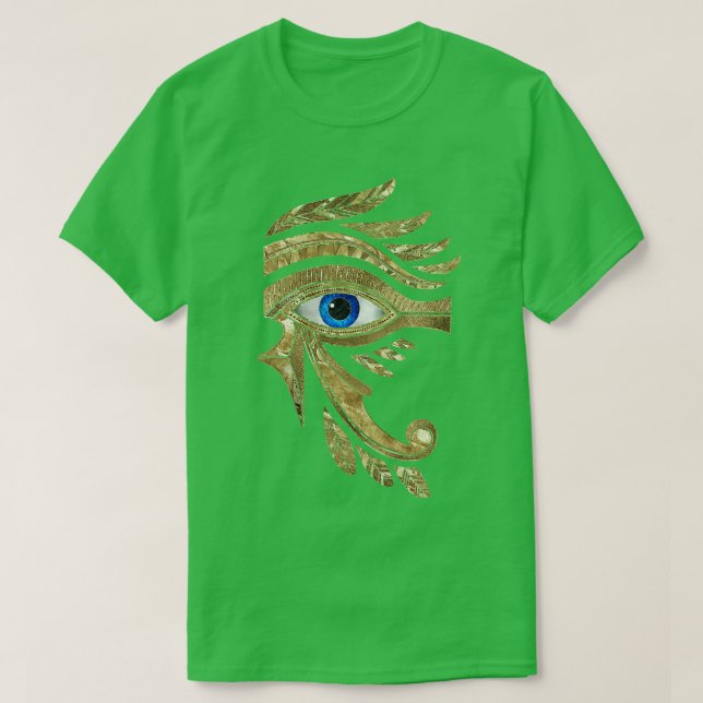 Egyptian Eye of Horus Wadjet T-Shirt (Design Front)