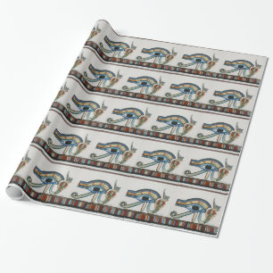 Egyptian Eye of Horus Wrapping Paper