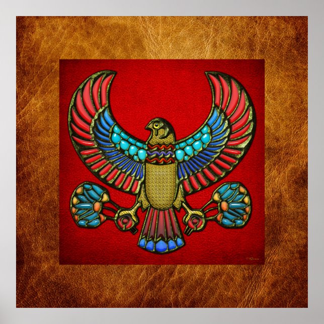 Egyptian Falcon Poster (Front)