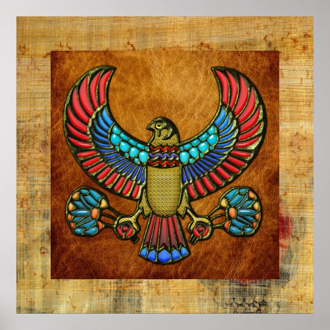 Egyptian Falcon Poster (Front)