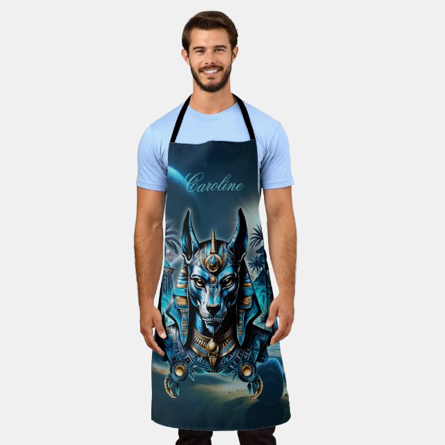 Egyptian fantasy figure. apron (Worn)