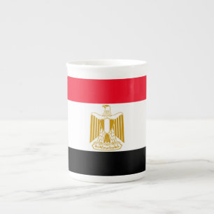 Egyptian Flag Bone China Mug