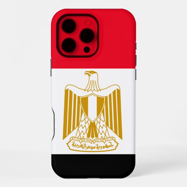 Egyptian Flag iPhone Case (Back)