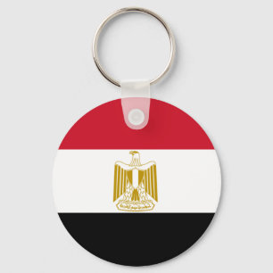 Egyptian flag key ring