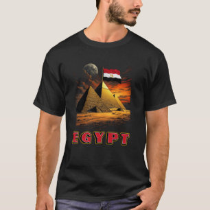 Egyptian Flag Of Egypt Patriotic Men Women Kids Py T-Shirt