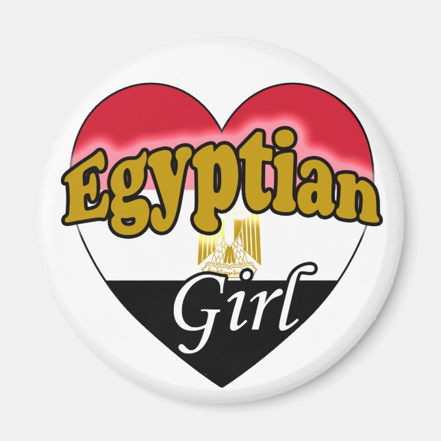 Egyptian Girl Magnet (Front)
