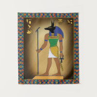 Egyptian God Anubis Wall Hanging
