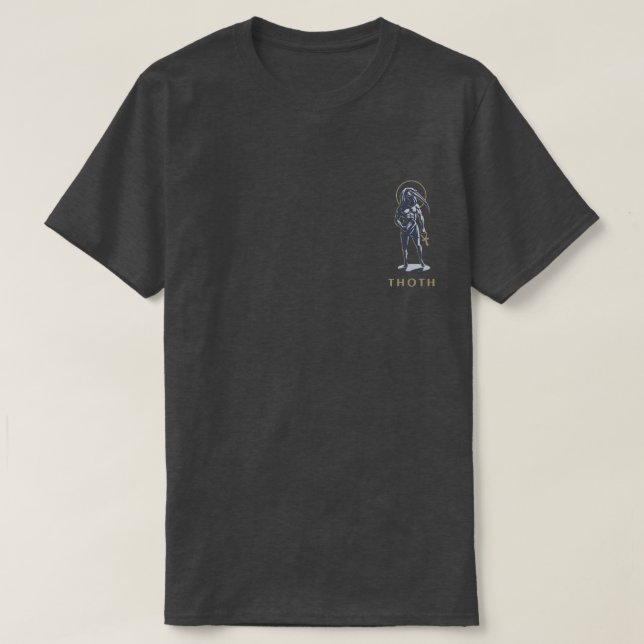 Egyptian God Thoth T-Shirt (Design Front)