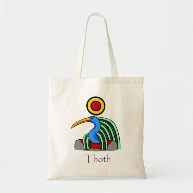 Egyptian god Thoth Tote (named) (Front)