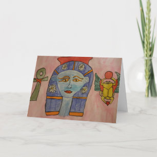 Egyptian Goddess Card