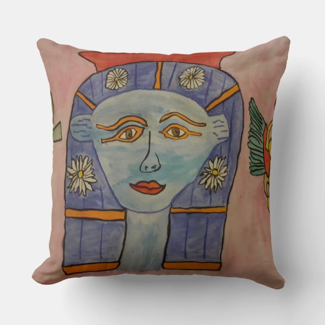 Egyptian Goddess Cushion (Front)