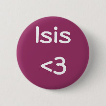 Egyptian Goddess - Isis love badge