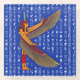 Egyptian Goddess Maat Coaster