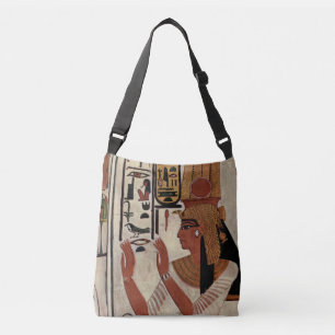 Egyptian Goddess Nefertari Crossbody Bag
