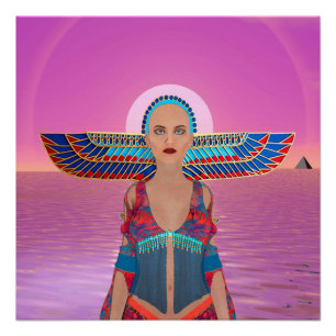Egyptian Goddess Poster