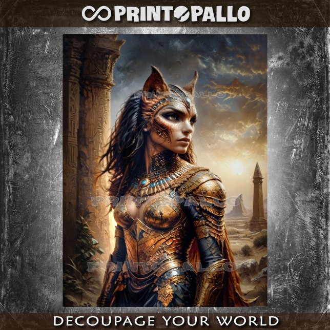 Egyptian Goddess Sekhmet The Bloodthirsty Tissue Paper (Creator Uploaded)